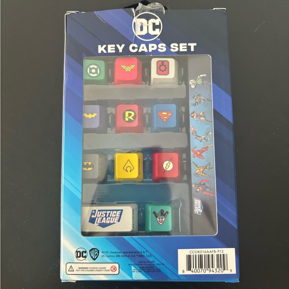DC Comics Key Caps Set